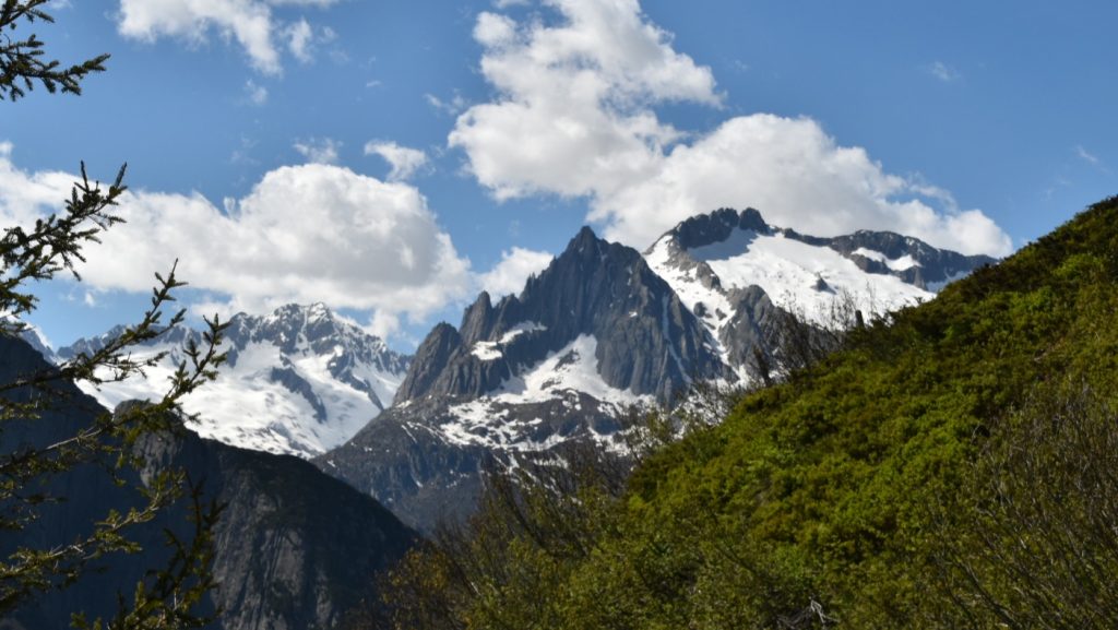 The very atmospheric Salbitschijen with Rorspitzli in the background