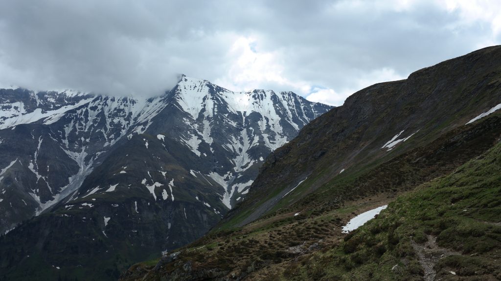 View back towards Sardona hut