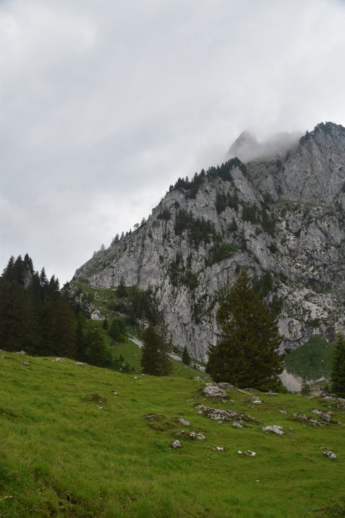 The Grosser Mythen - tantalising glimpse