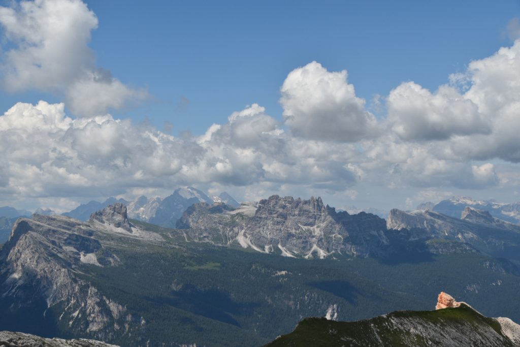 View from the top of the Tower of Sabbioni