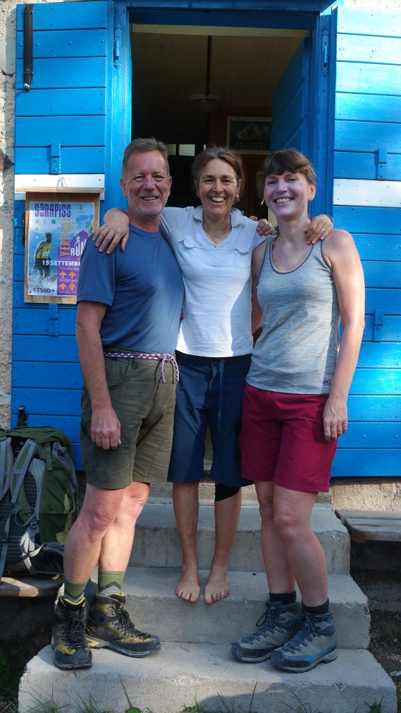 Tania with Barbara and myself