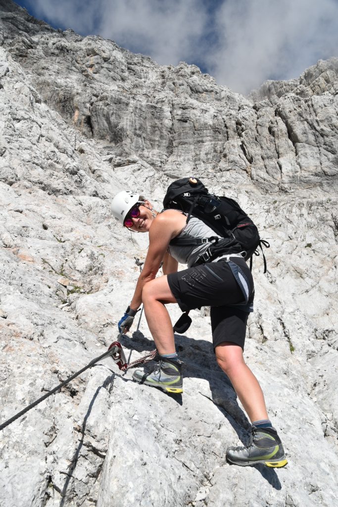 Not happy with the route, but managed a smile