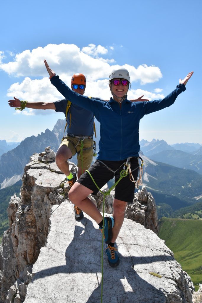 Yoga on top of the world...