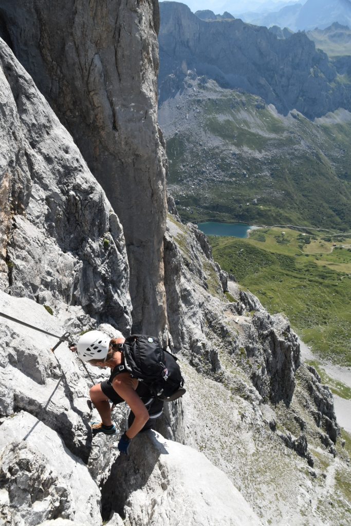 Stunning view across Partnunsee