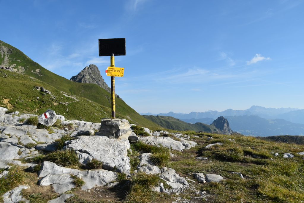 Border between Switzerland and Austria