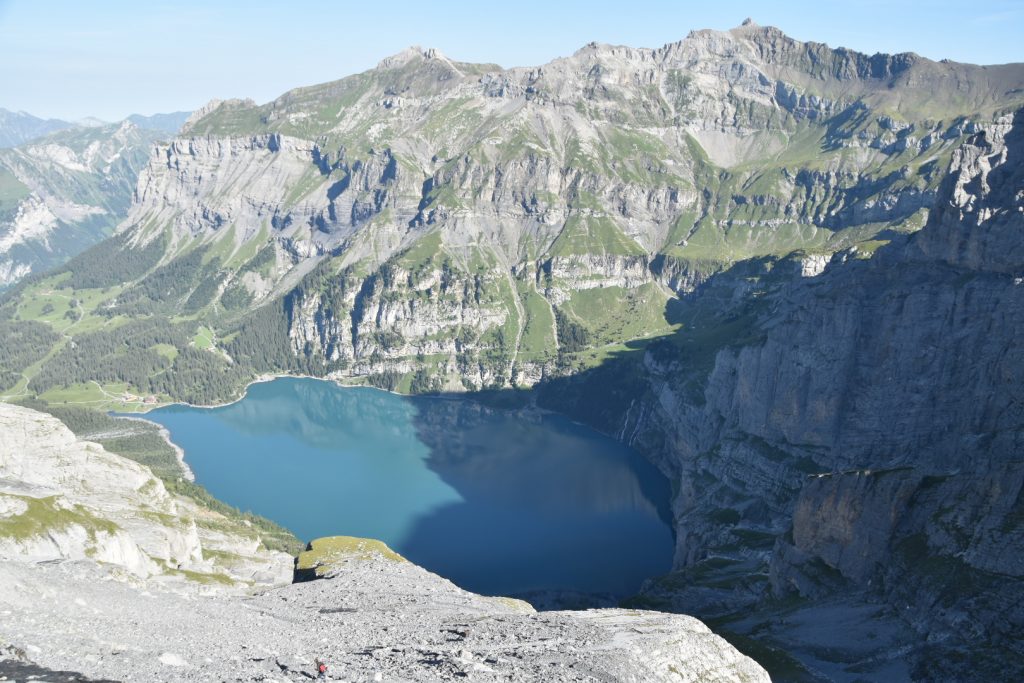 Oeschinensee, 1000m below the hut