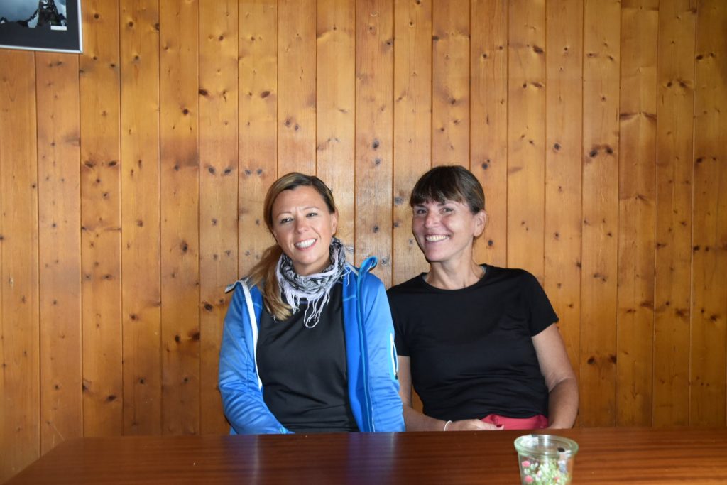 Barbara and cousin Daniella