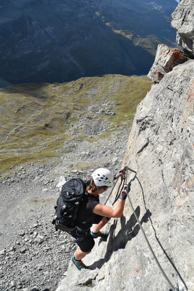 Nearly at a safe stance