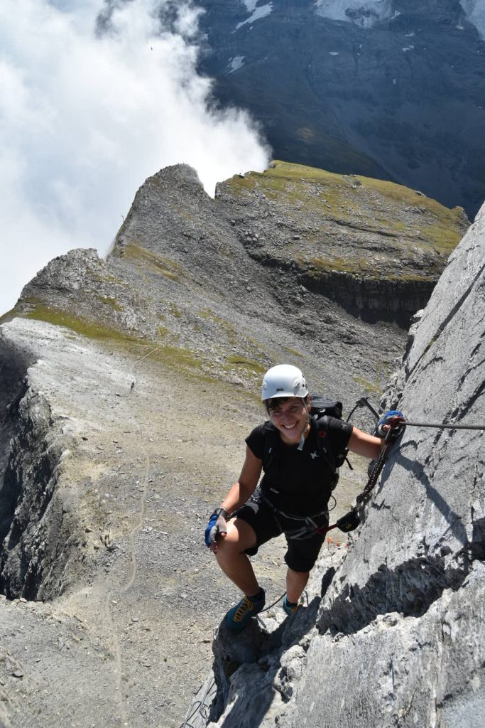 All smiles - the hard bit done