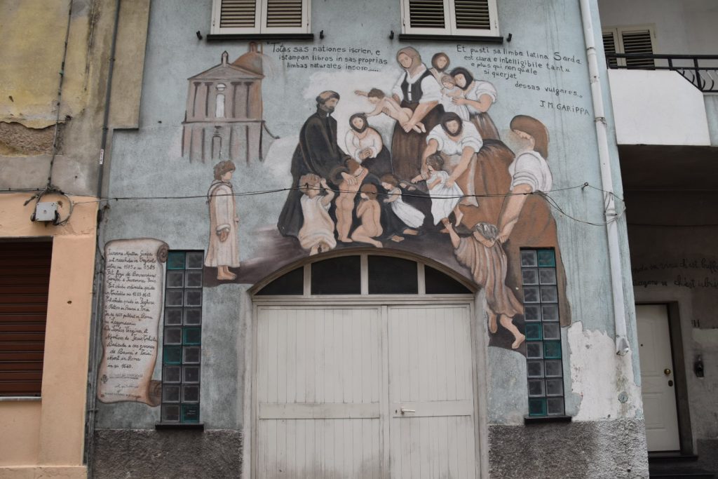 Many scenes relating to saints