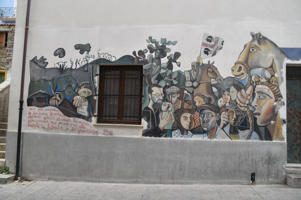 'The battle for land for peasants' I think...