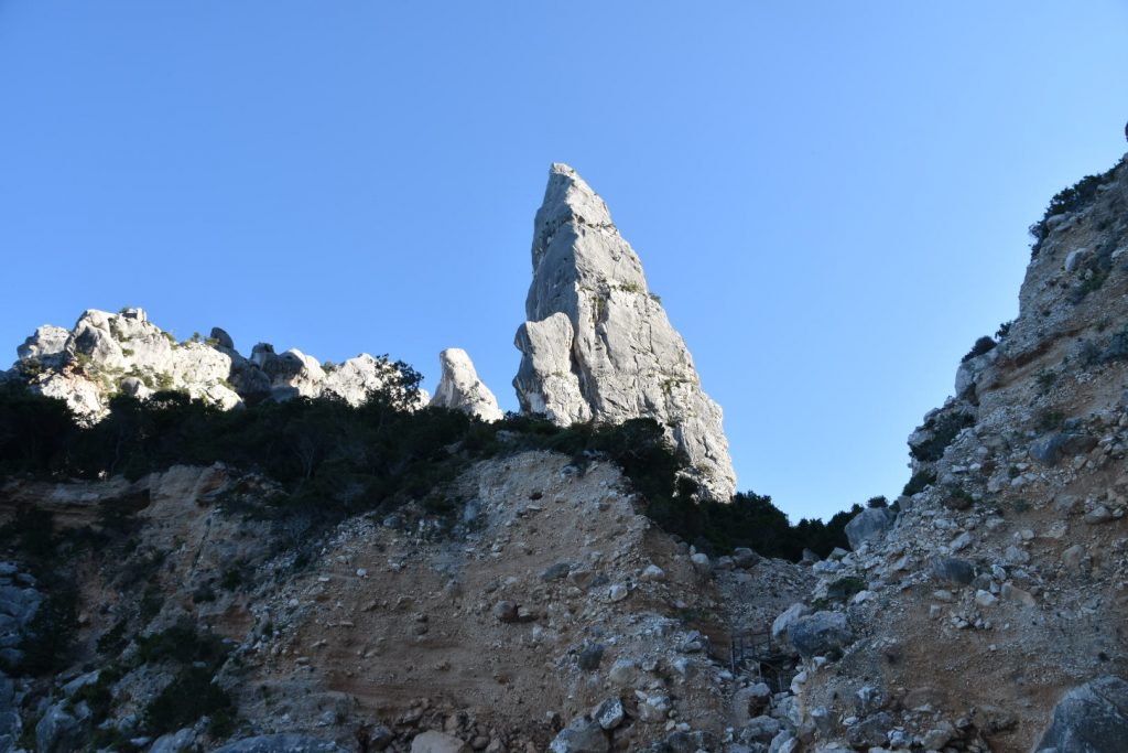 The Aguglia seen from Cala Goloritzé beach