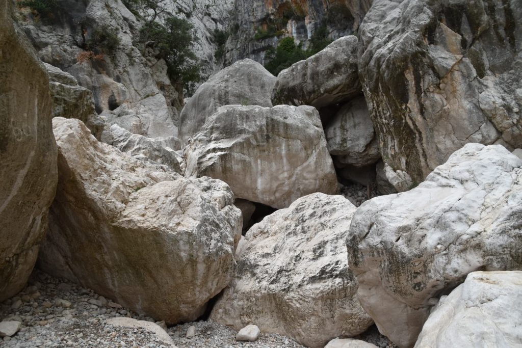 House-sized boulders