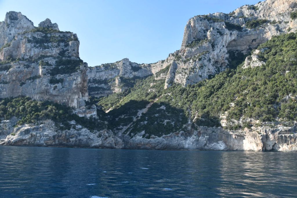 One of many canyons which end in the ocean