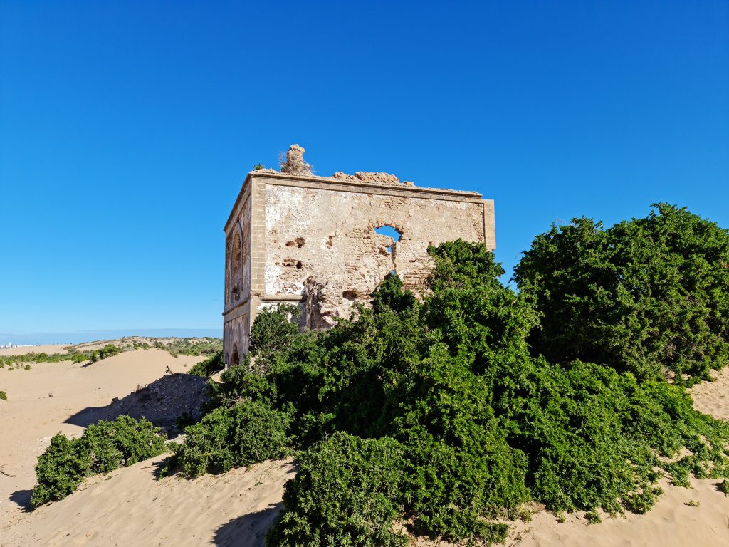 One of the corner bastions