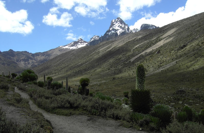 Mount Kenya - Africa's second highest mountain