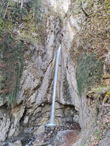 Erschwandenbachfall - first of the three waterfalls on the trail