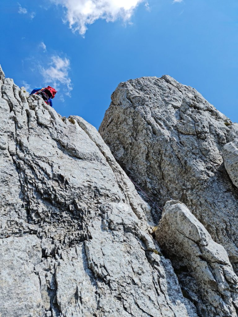 Tower after tower on Chöpfenberg south ridge (S-Grat)
